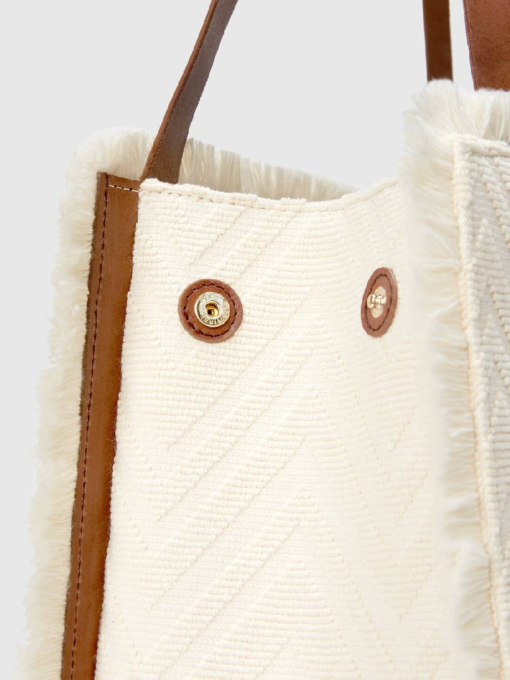 Missoni Tote bag in misto cotone con motivo chevron In Linea