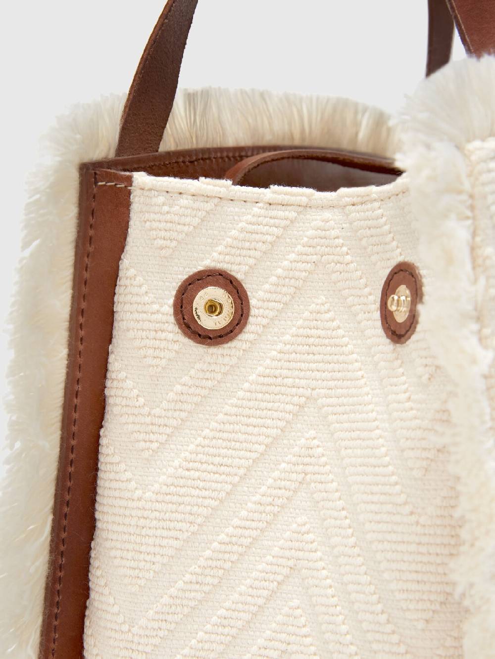 Missoni Tote bag in misto cotone chevron Nuovo