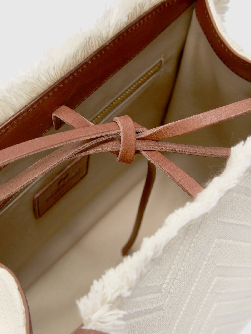 Missoni Tote bag in misto cotone chevron Nuovo