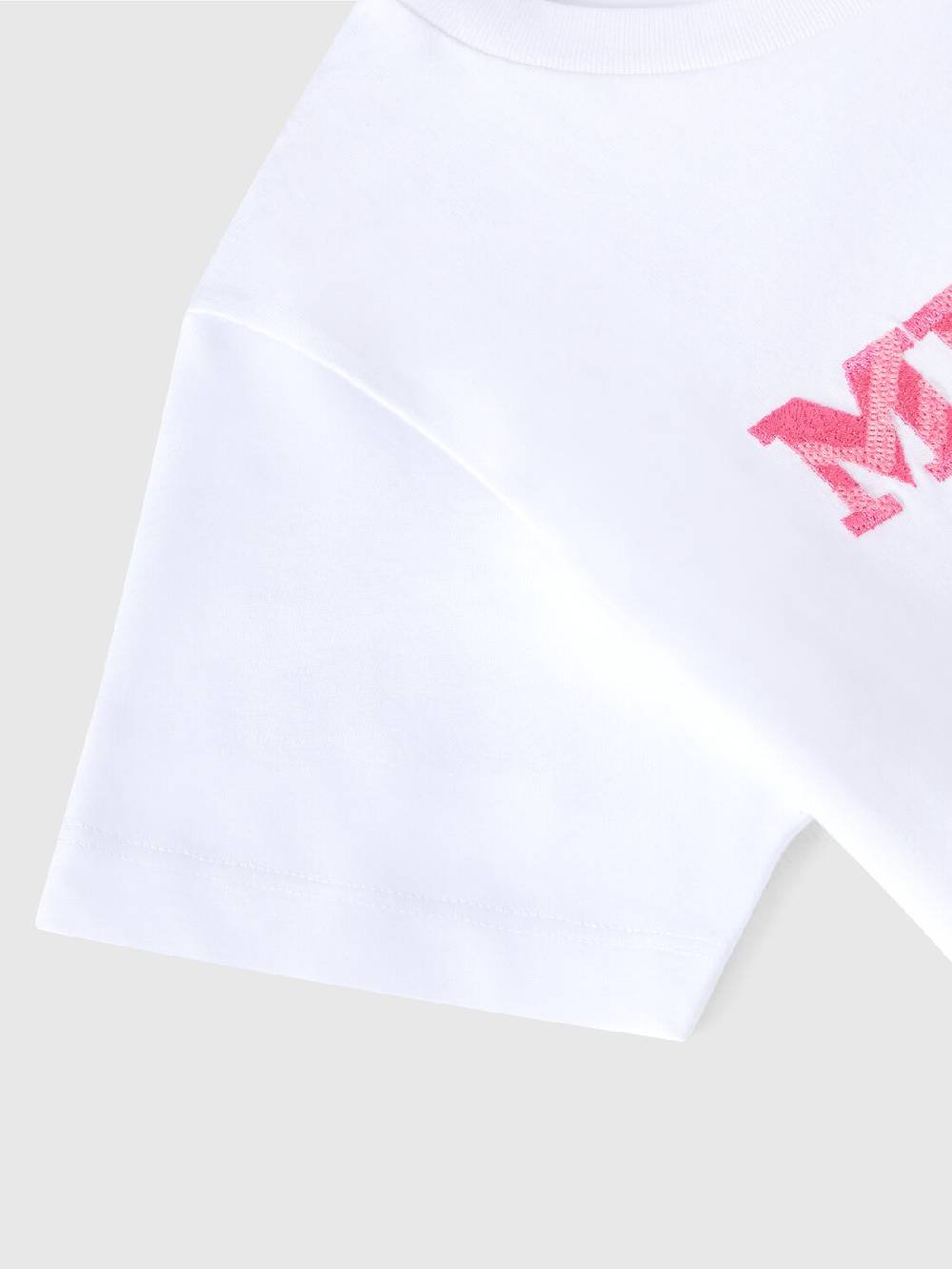 Missoni T-shirt a maniche corte in cotone con scritta logo Acquista Ora