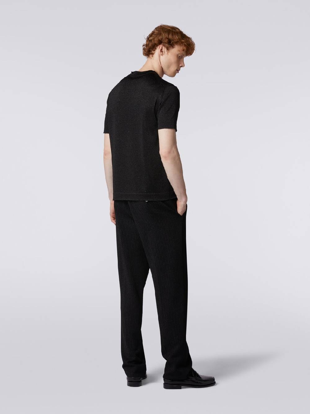 Missoni Pantaloni chino in viscosa con lurex Economico