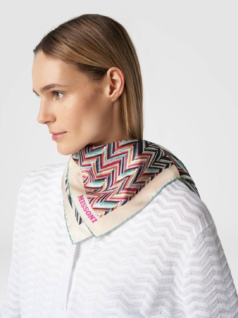 Missoni Foulard in seta con multilavorazione I Più Venduti