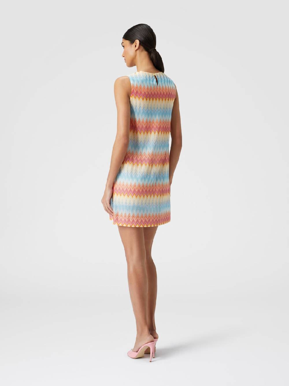 Missoni Abito in viscosa zig zag Nuovo