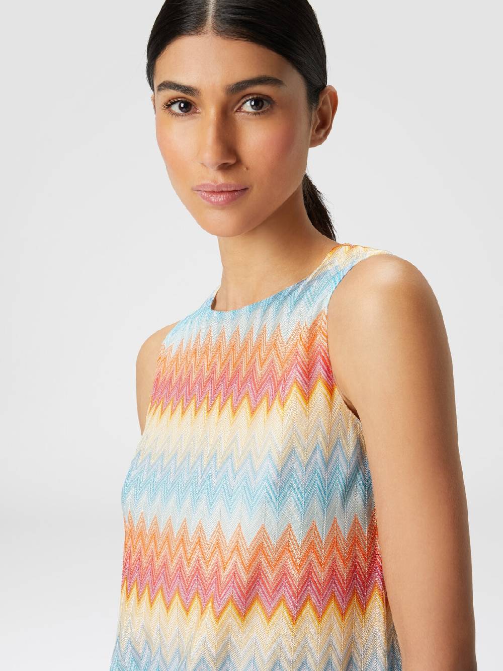 Missoni Abito in viscosa zig zag Nuovo