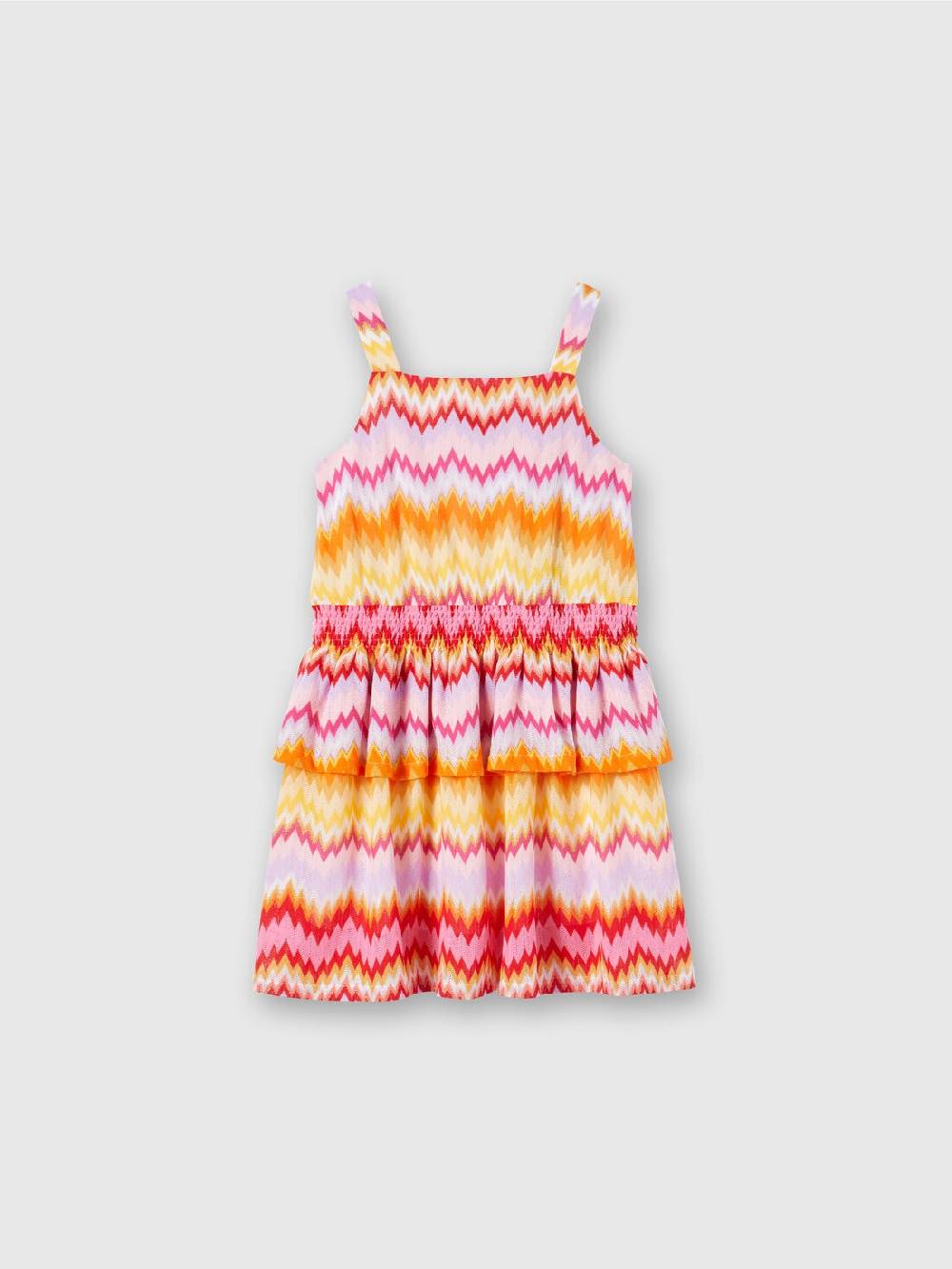 Missoni Abito in misto cotone zig zag Pezzi Unici