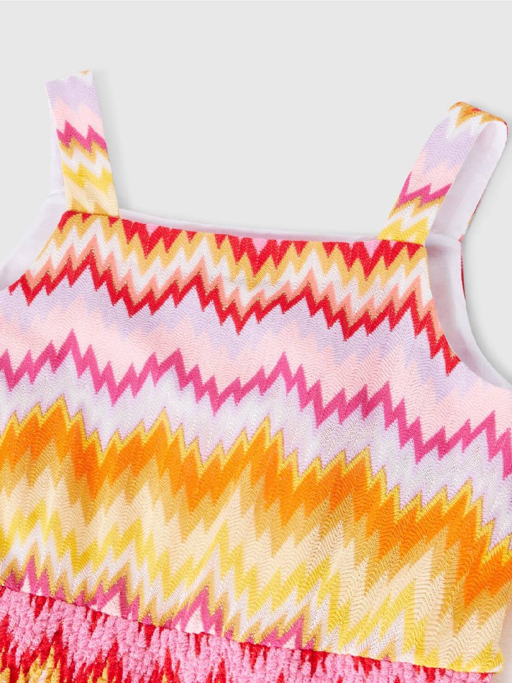 Missoni Abito in misto cotone zig zag Pezzi Unici