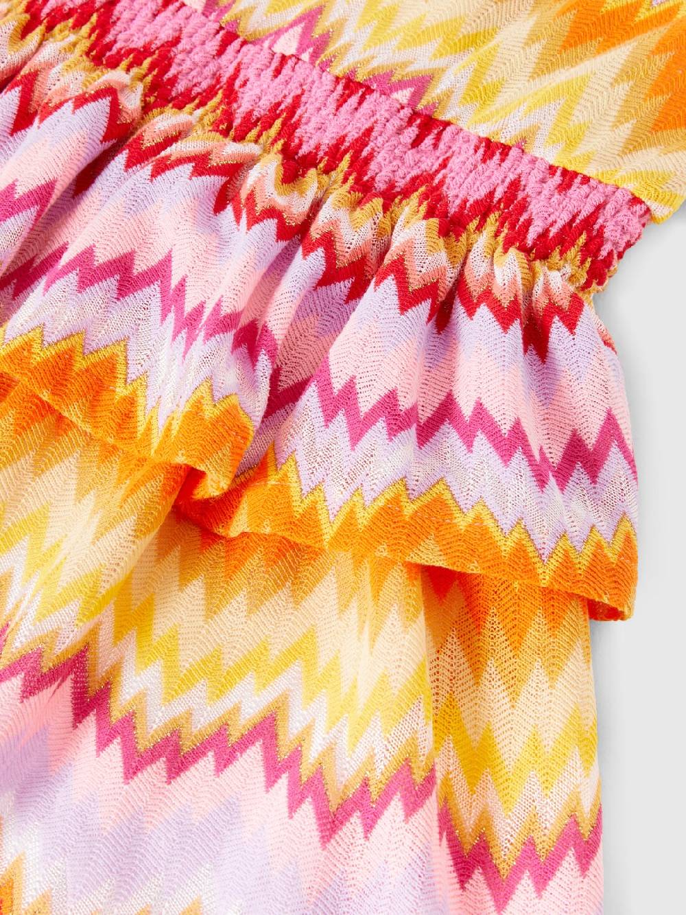 Missoni Abito in misto cotone zig zag Pezzi Unici
