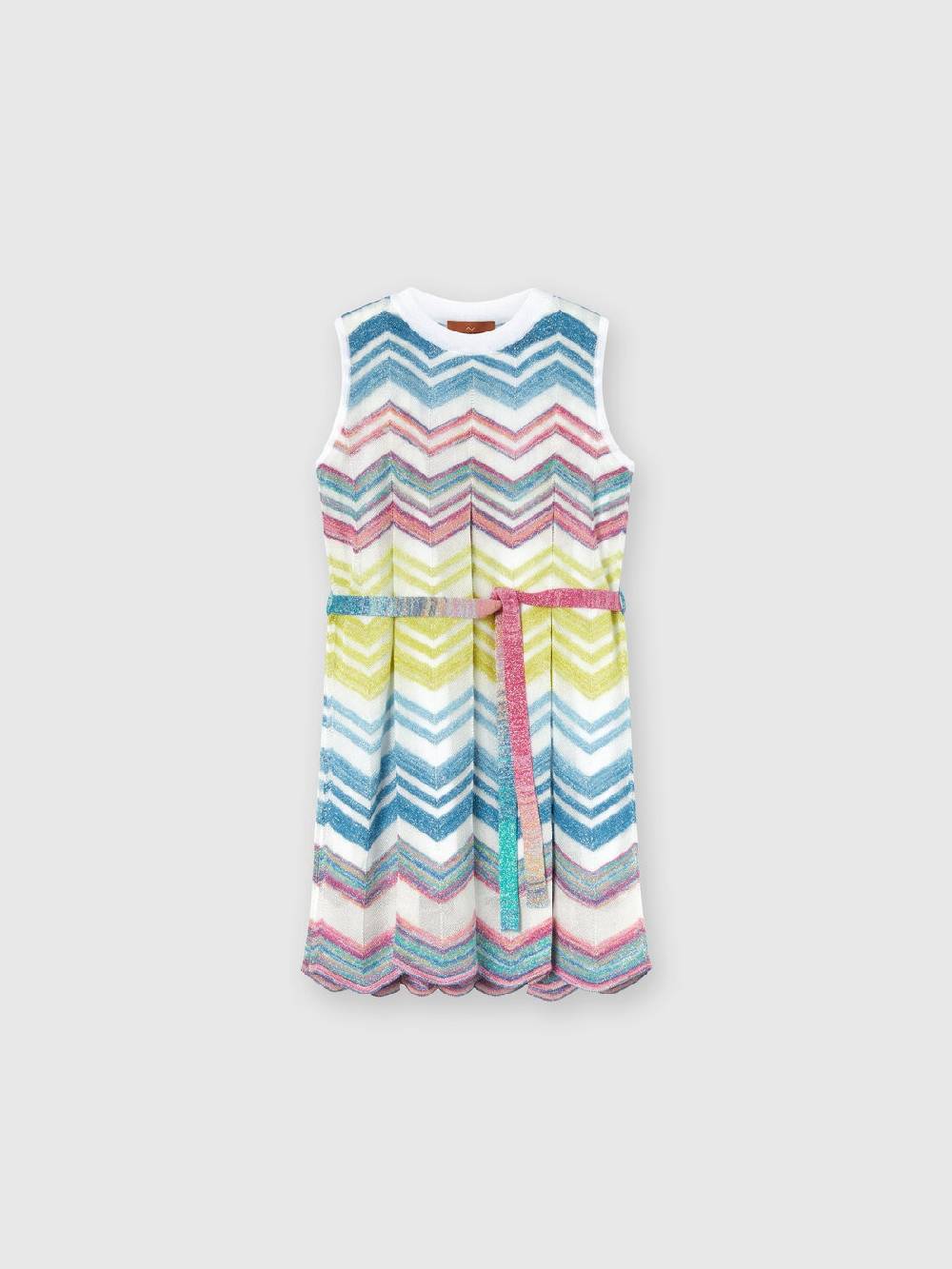 Missoni Abito in maglia di misto viscosa zig zag con lamé Qualità Garantita