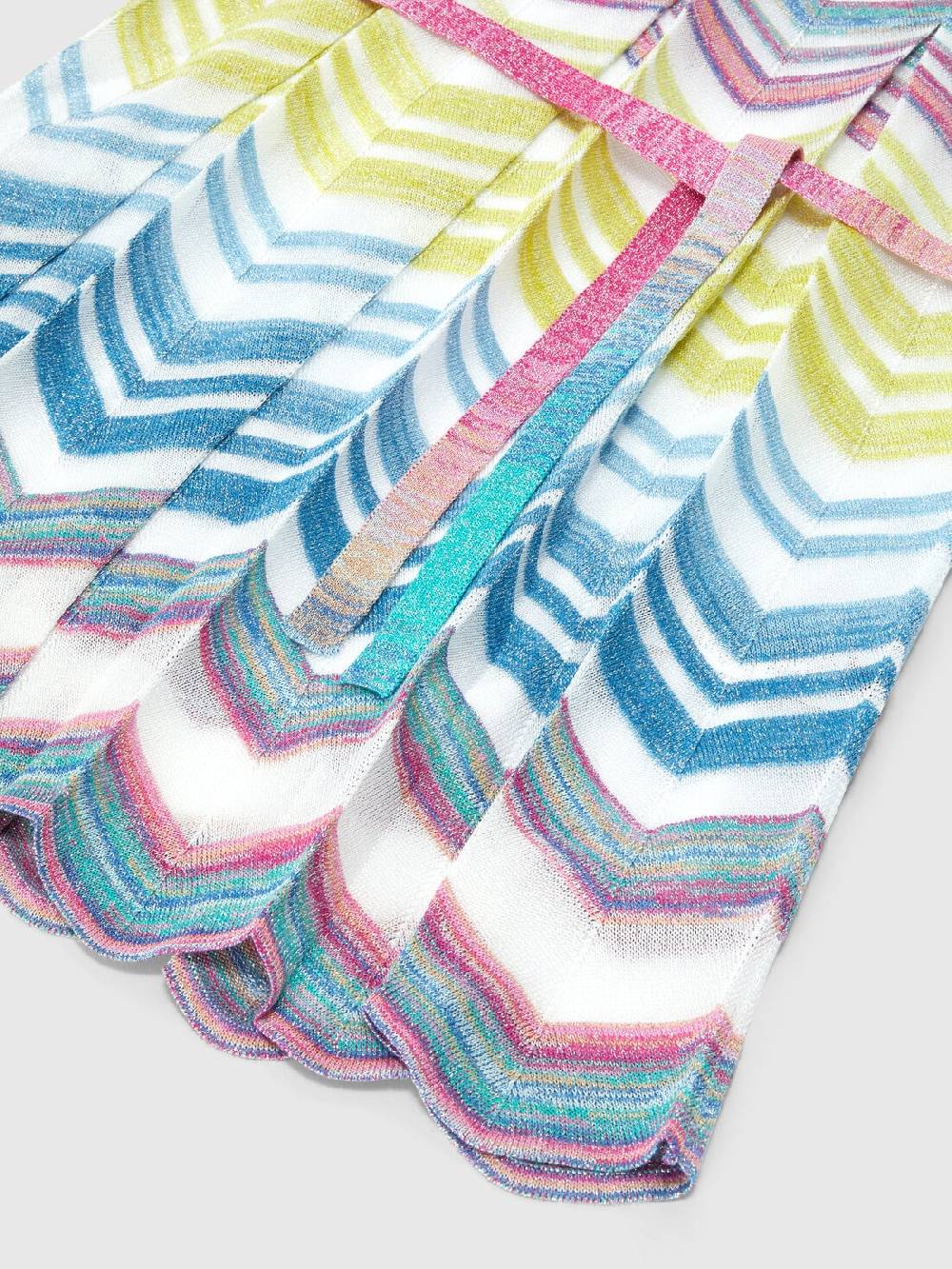 Missoni Abito in maglia di misto viscosa zig zag con lamé Qualità Garantita