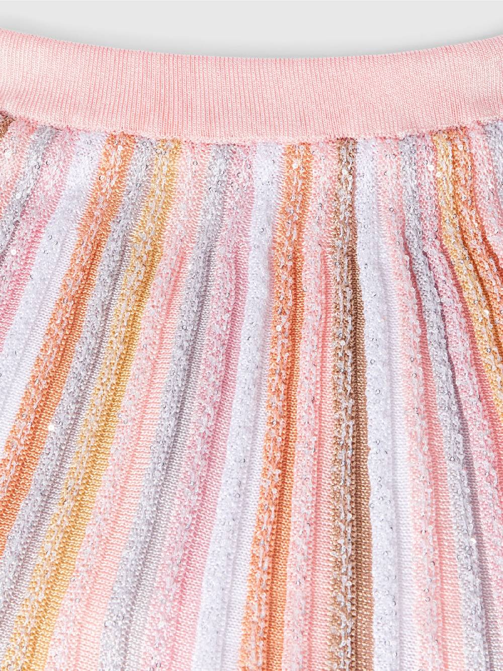 Missoni Gonna in maglia di viscosa plissée con elastico in vita Acquista Ora