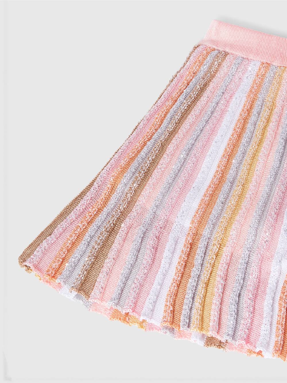 Missoni Gonna in maglia di viscosa plissée con elastico in vita Acquista Ora