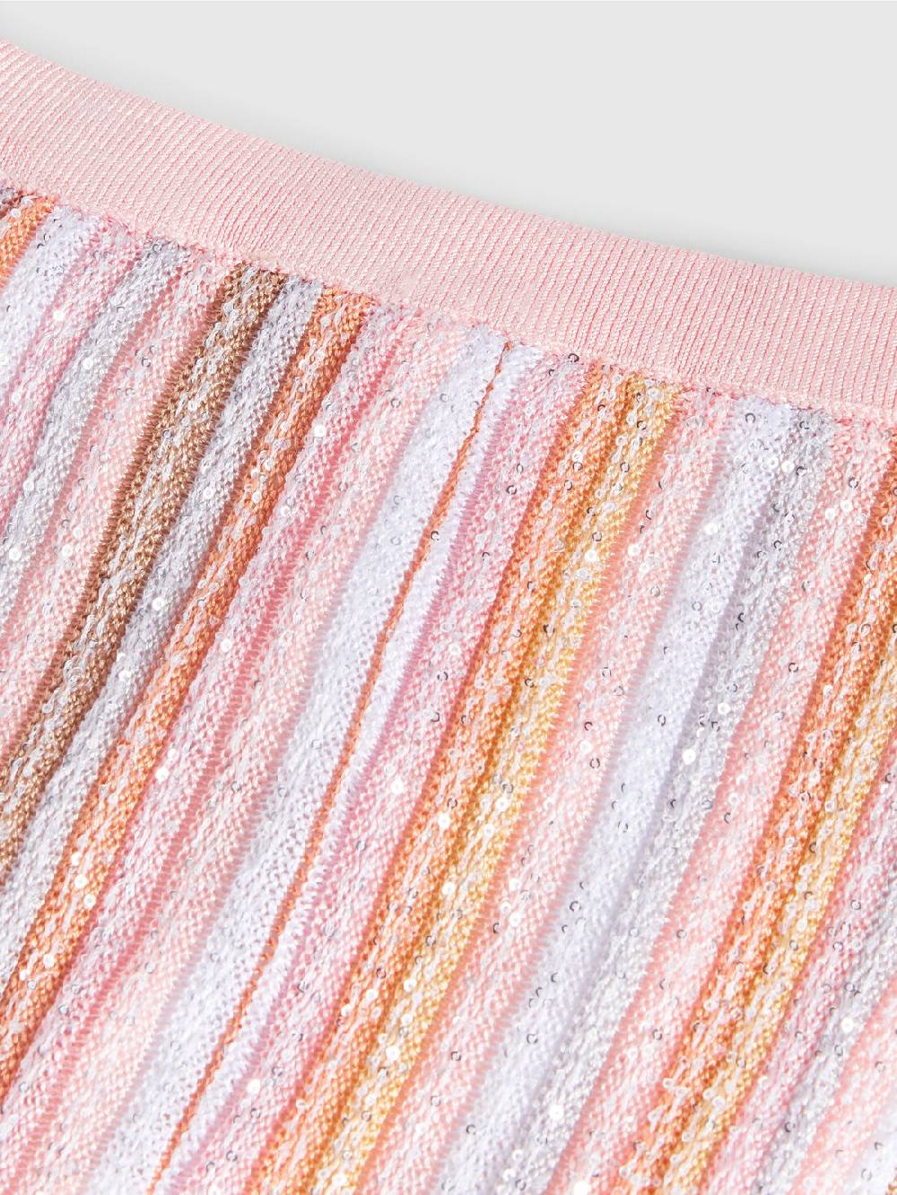 Missoni Pantaloni in maglia di viscosa plissée con paillettes Fino Al -60%