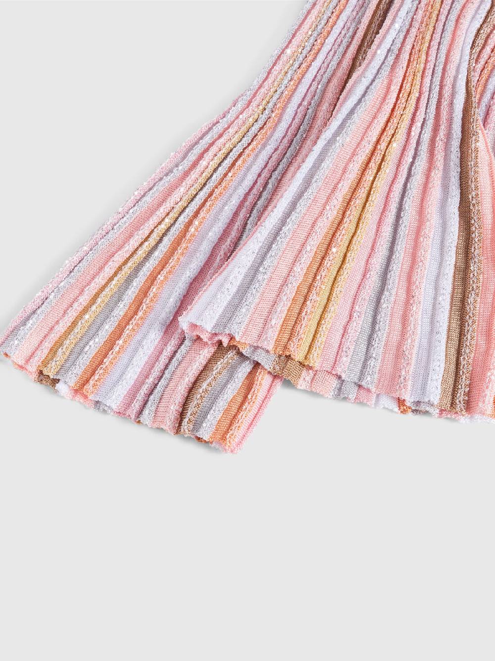 Missoni Pantaloni in maglia di viscosa plissée con paillettes Fino Al -60%