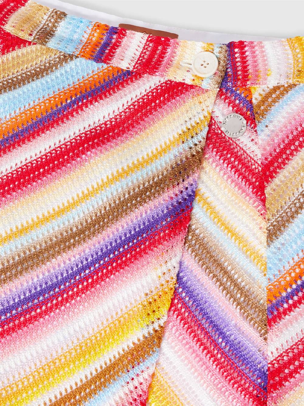 Missoni Gonna a portafoglio in viscosa chevron Sottocosto