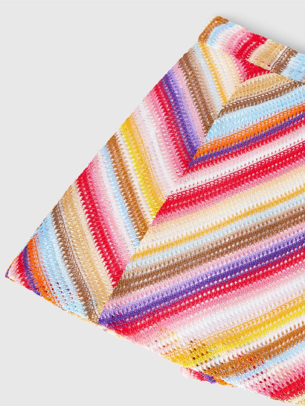 Missoni Gonna a portafoglio in viscosa chevron Sottocosto