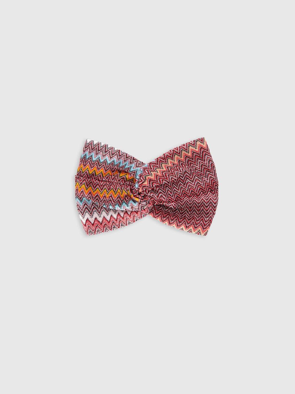 Missoni Fascia in viscosa con motivo chevron Novità