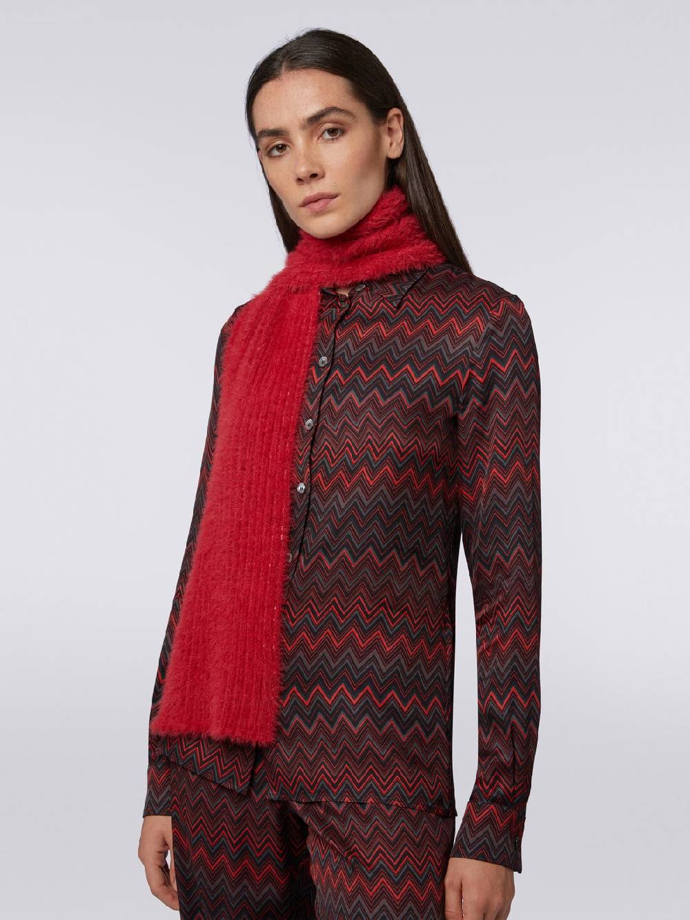 Missoni Sciarpa in misto lana a due facce Saldi