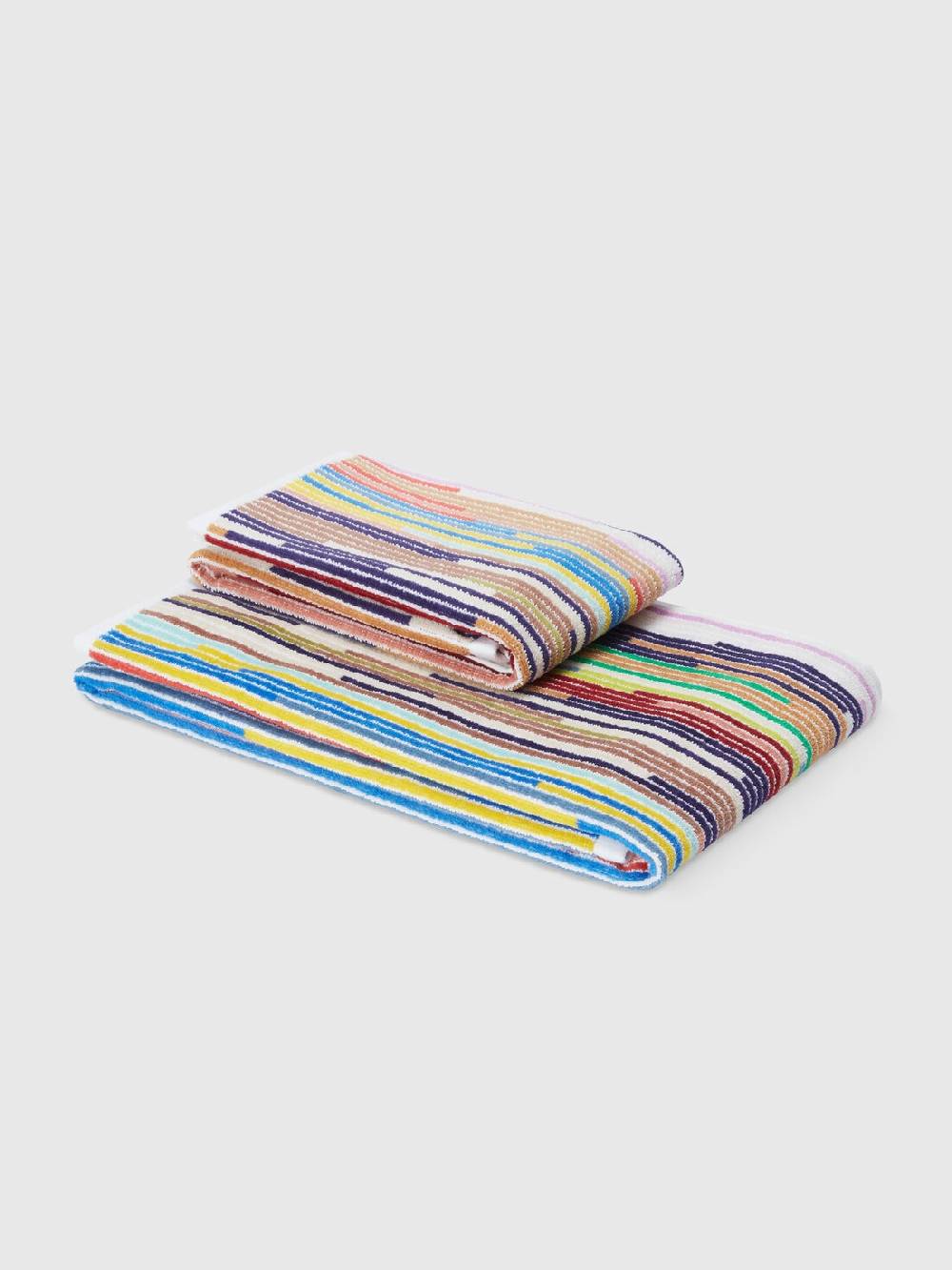 Missoni Set 2 pezzi di asciugamani da bagno Melody in spugna di cotone fiammata Saldi Di Fabbrica