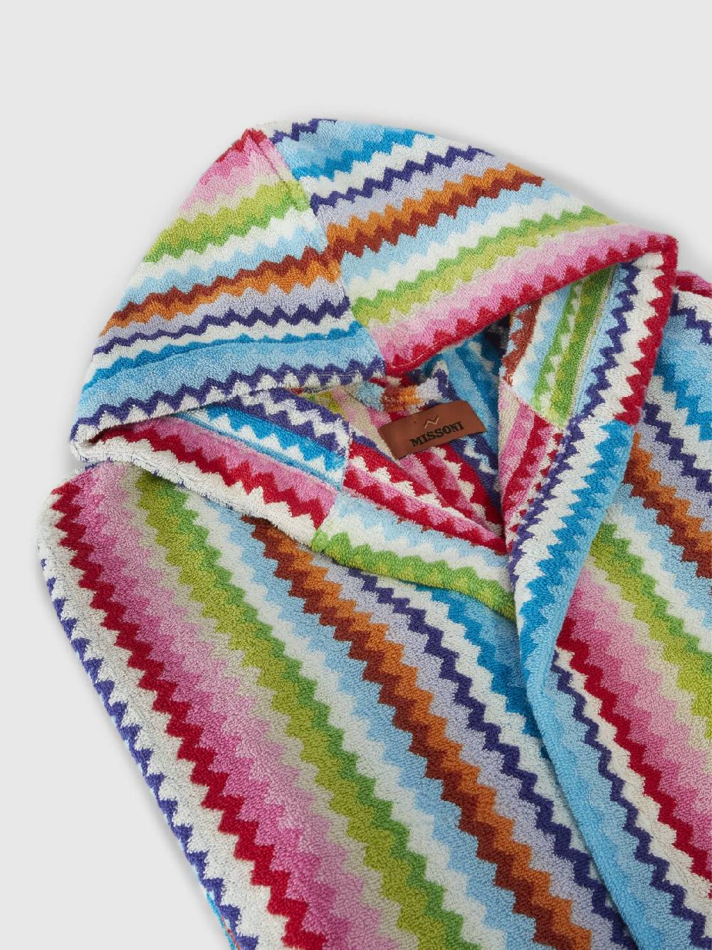 Missoni Accappatoio Riverbero in spugna di cotone zig zag I Più Venduti