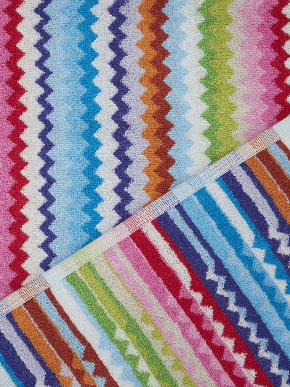 Missoni Set 5 pezzi di asciugamani da bagno Riverbero in spugna di cotone zig zag Negozio