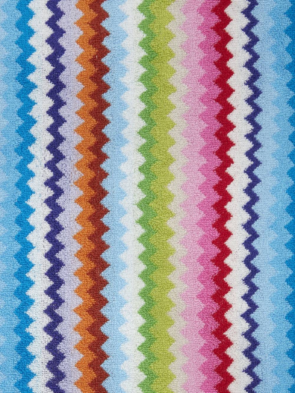 Missoni Telo da bagno 150x100 cm Riverbero in spugna di cotone zig zag Moda