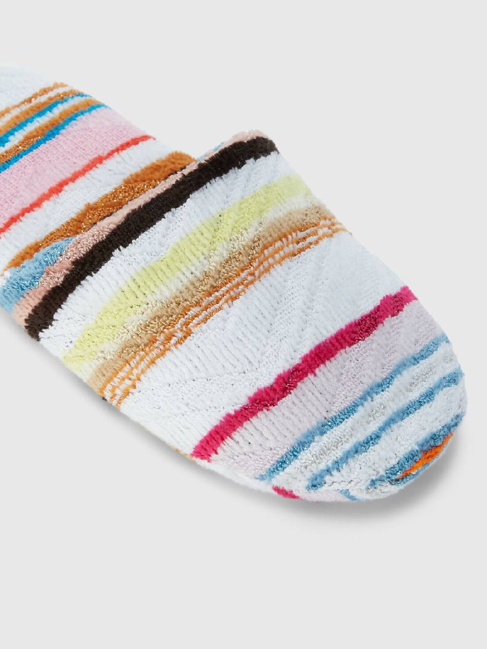 Missoni Pantofole Moonshadow in spugna di cotone con lurex Consegna Veloce