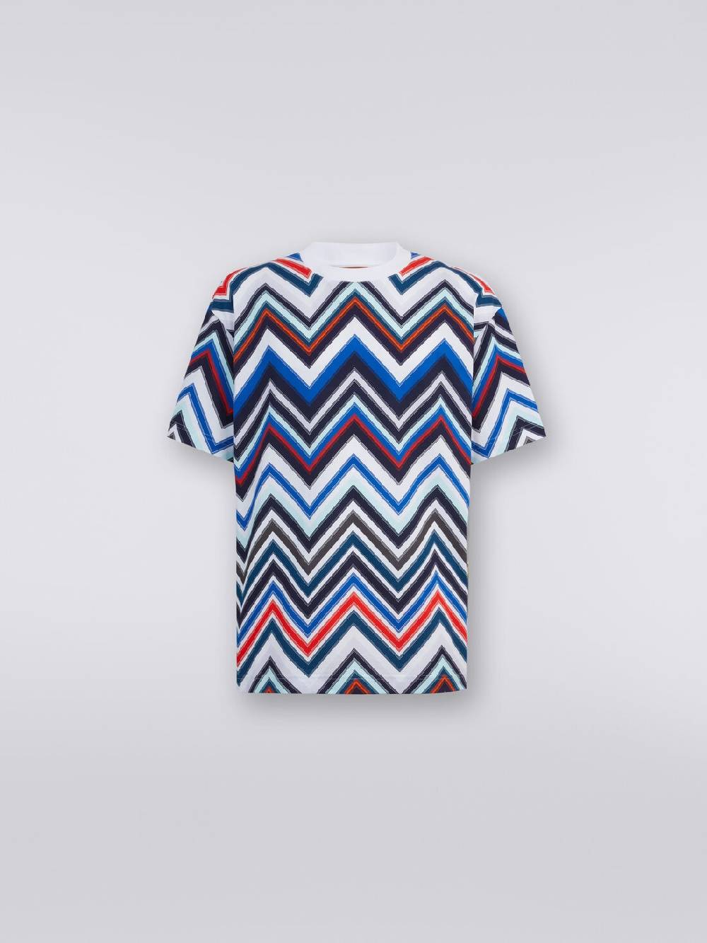 Missoni T-shirt oversize in cotone zig zag Fino Al -60%