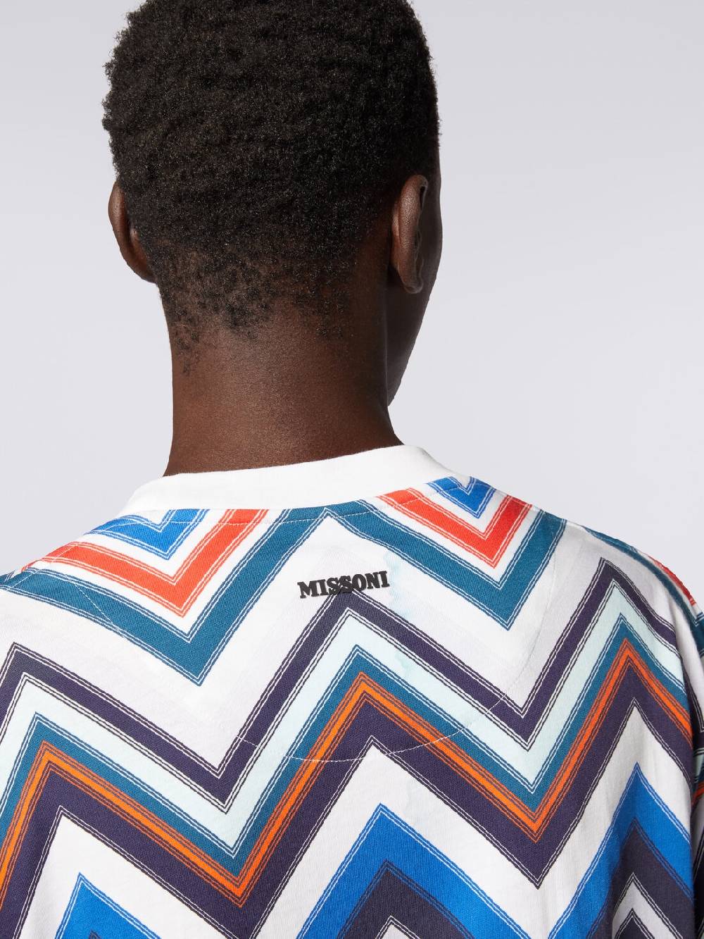 Missoni T-shirt oversize in cotone zig zag Fino Al -60%