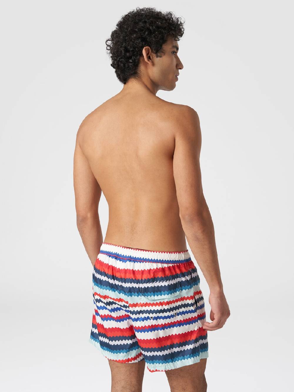 Missoni Boxer mare in nylon stampa micro zig zag Affare Del Giorno