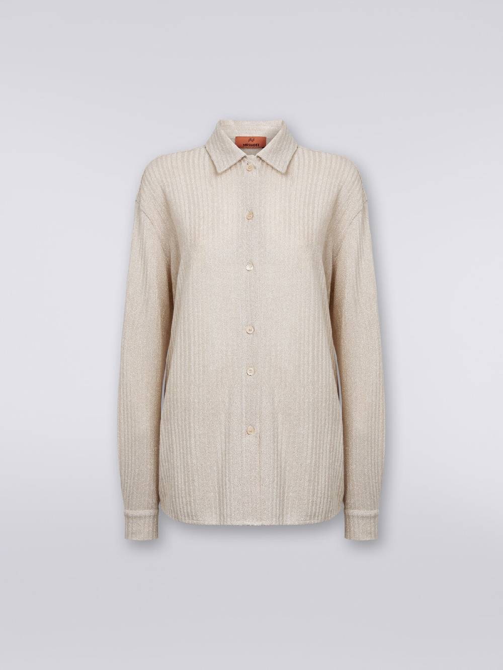 Missoni Camicia oversize in cotone e viscosa lamé Convenienza