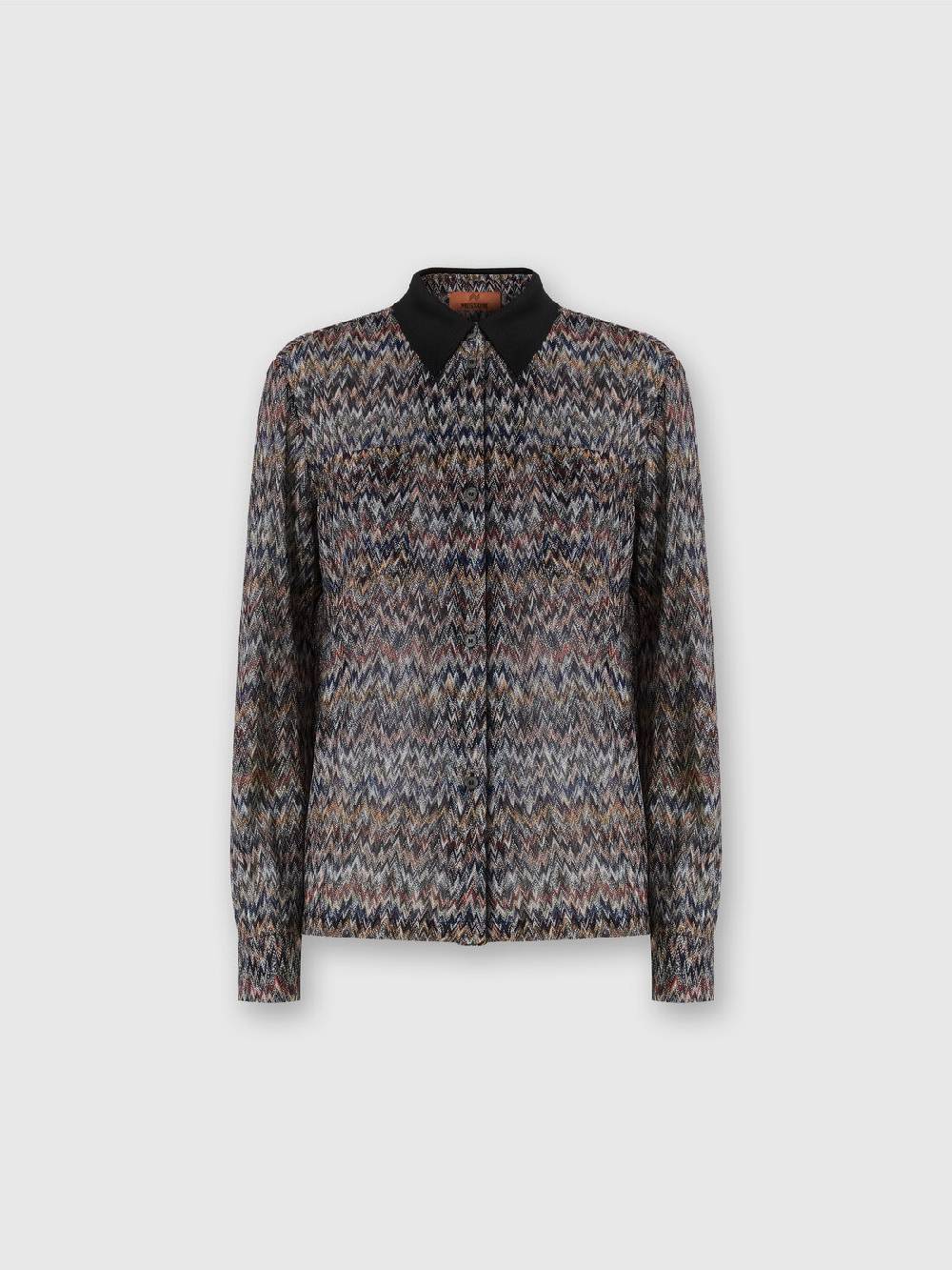 Missoni Camicia in misto viscosa lamé Ultimi due giorni