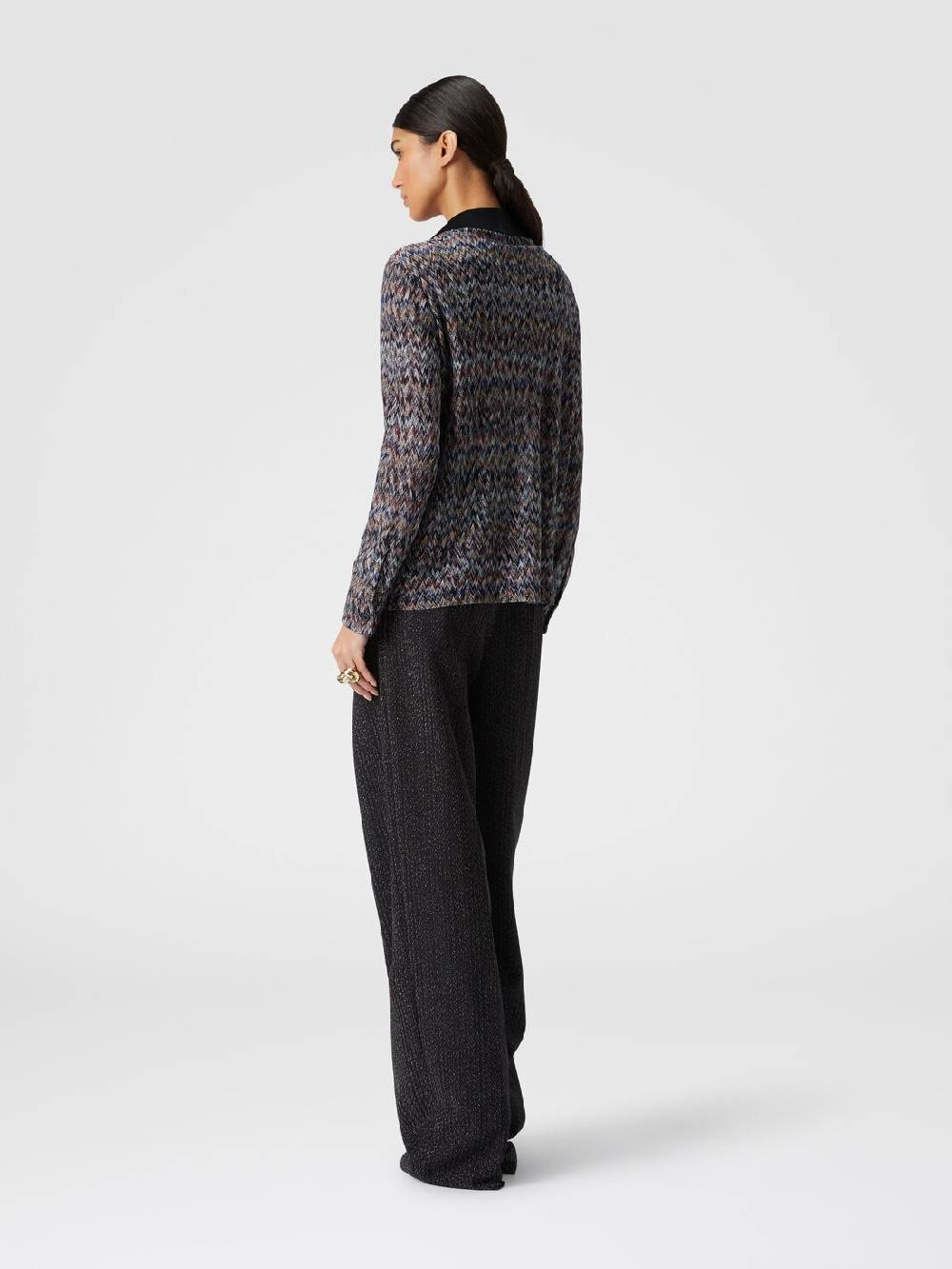 Missoni Camicia in misto viscosa lamé Ultimi due giorni