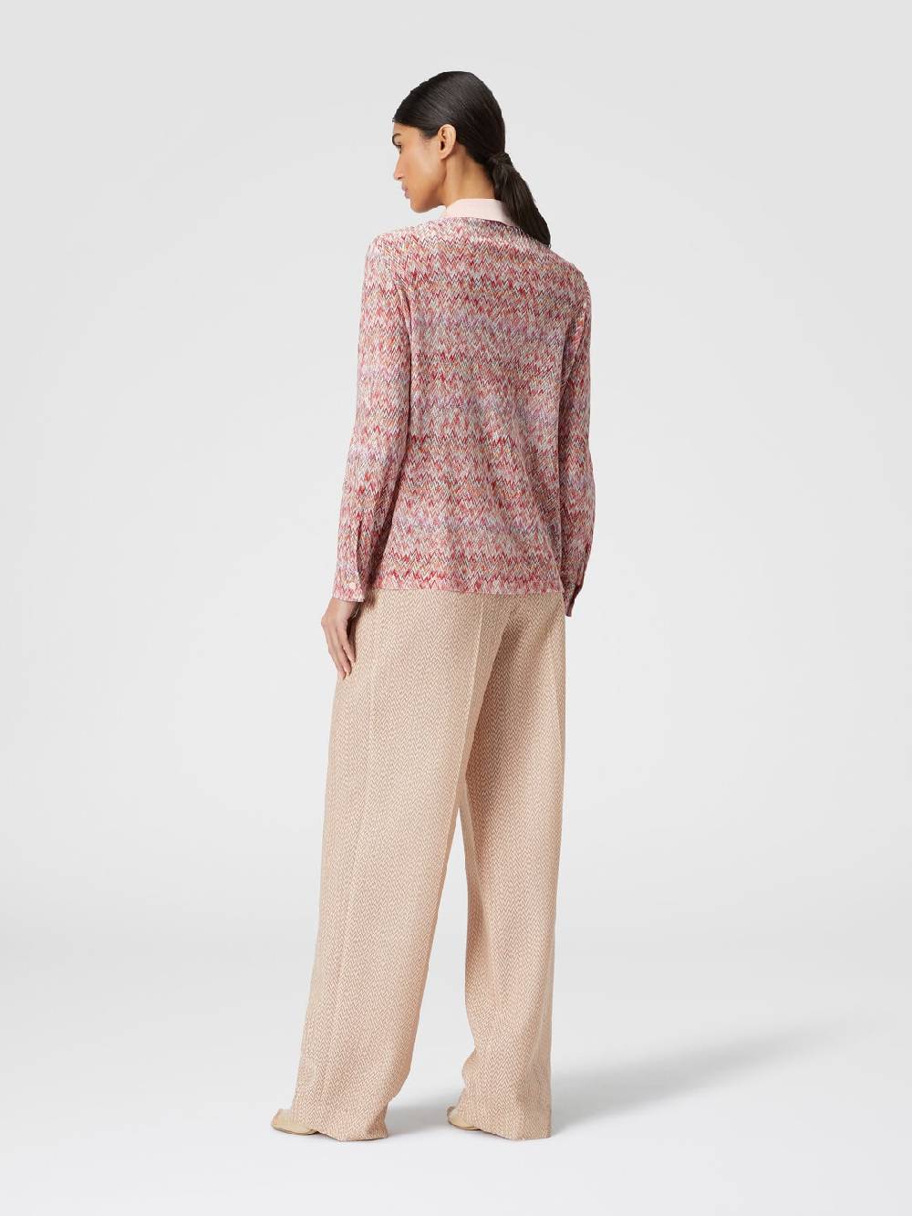 Missoni Camicia in misto viscosa lamé Economico