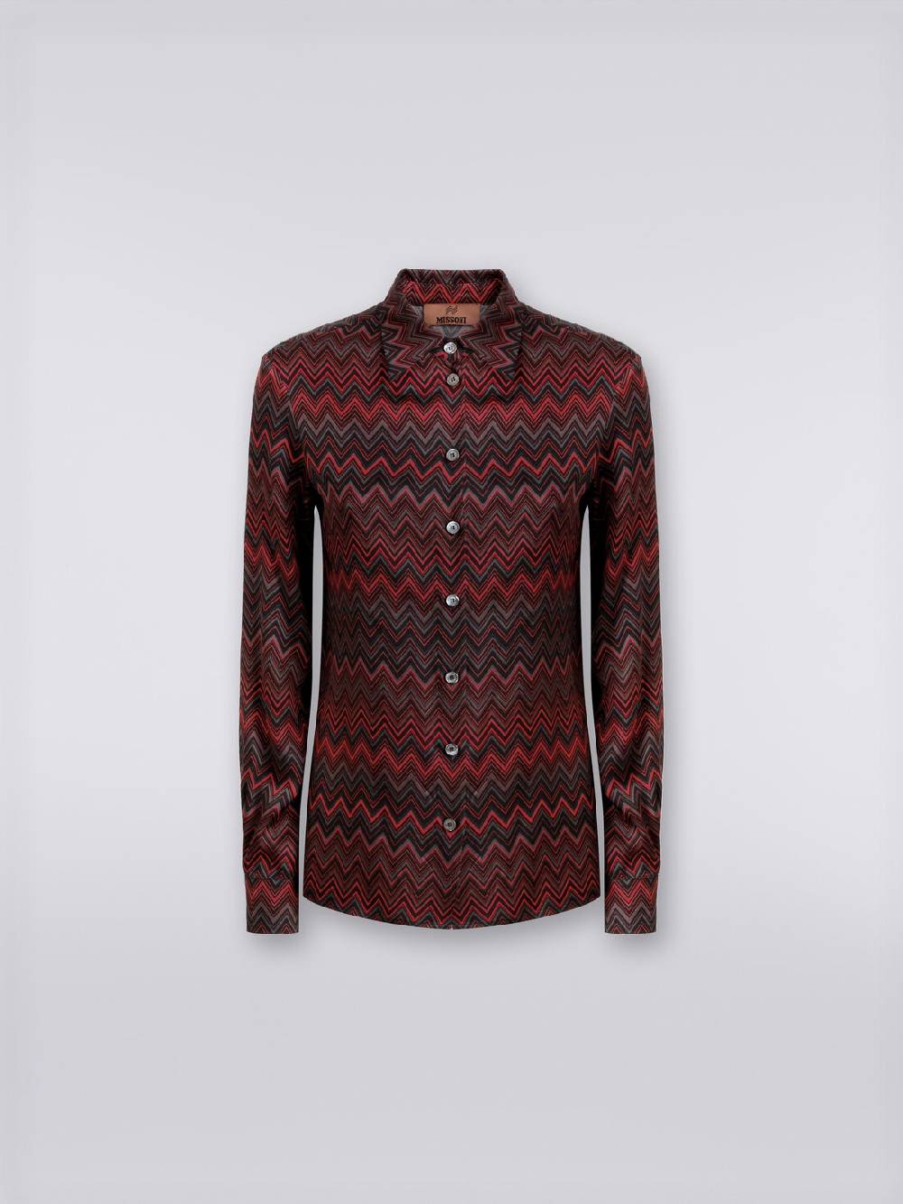 Missoni Camicia in viscosa jacquard a zig zag Online
