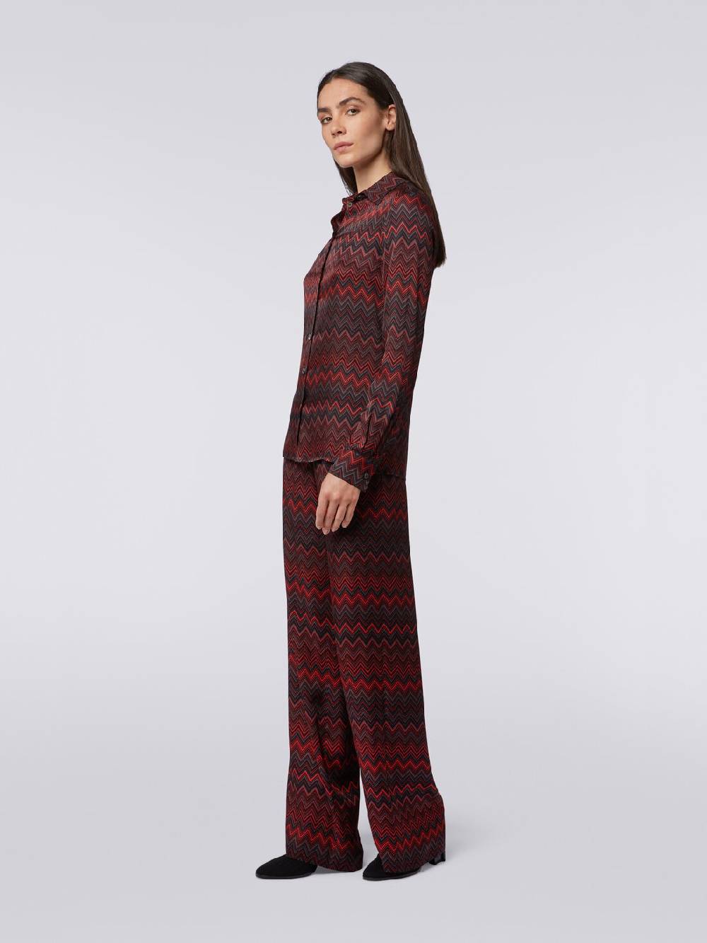 Missoni Camicia in viscosa jacquard a zig zag Online