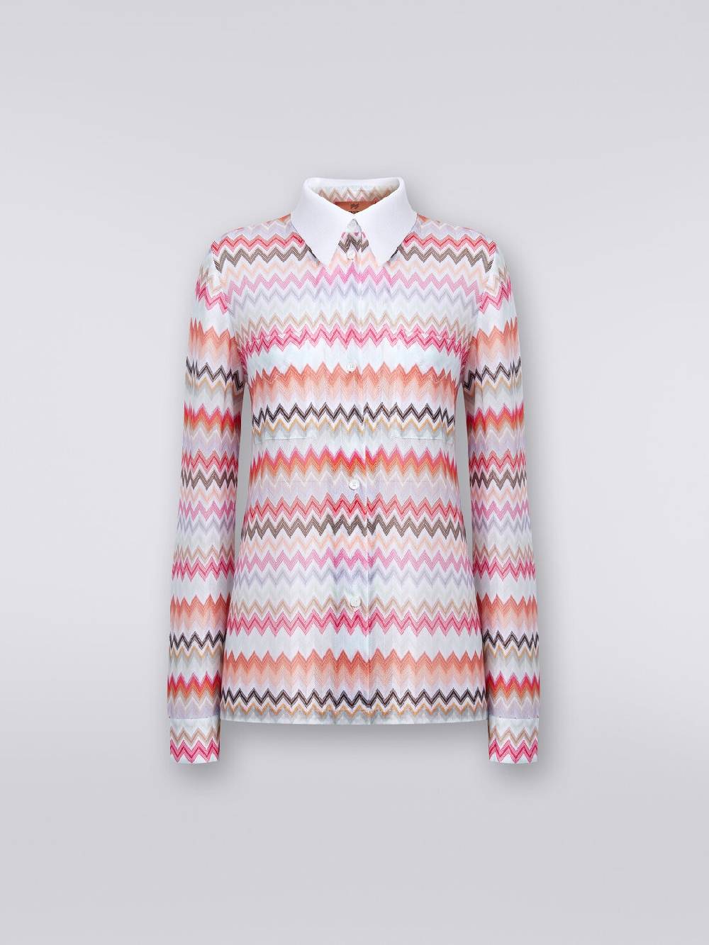 Missoni Camicia in cotone e viscosa zig zag Outlet