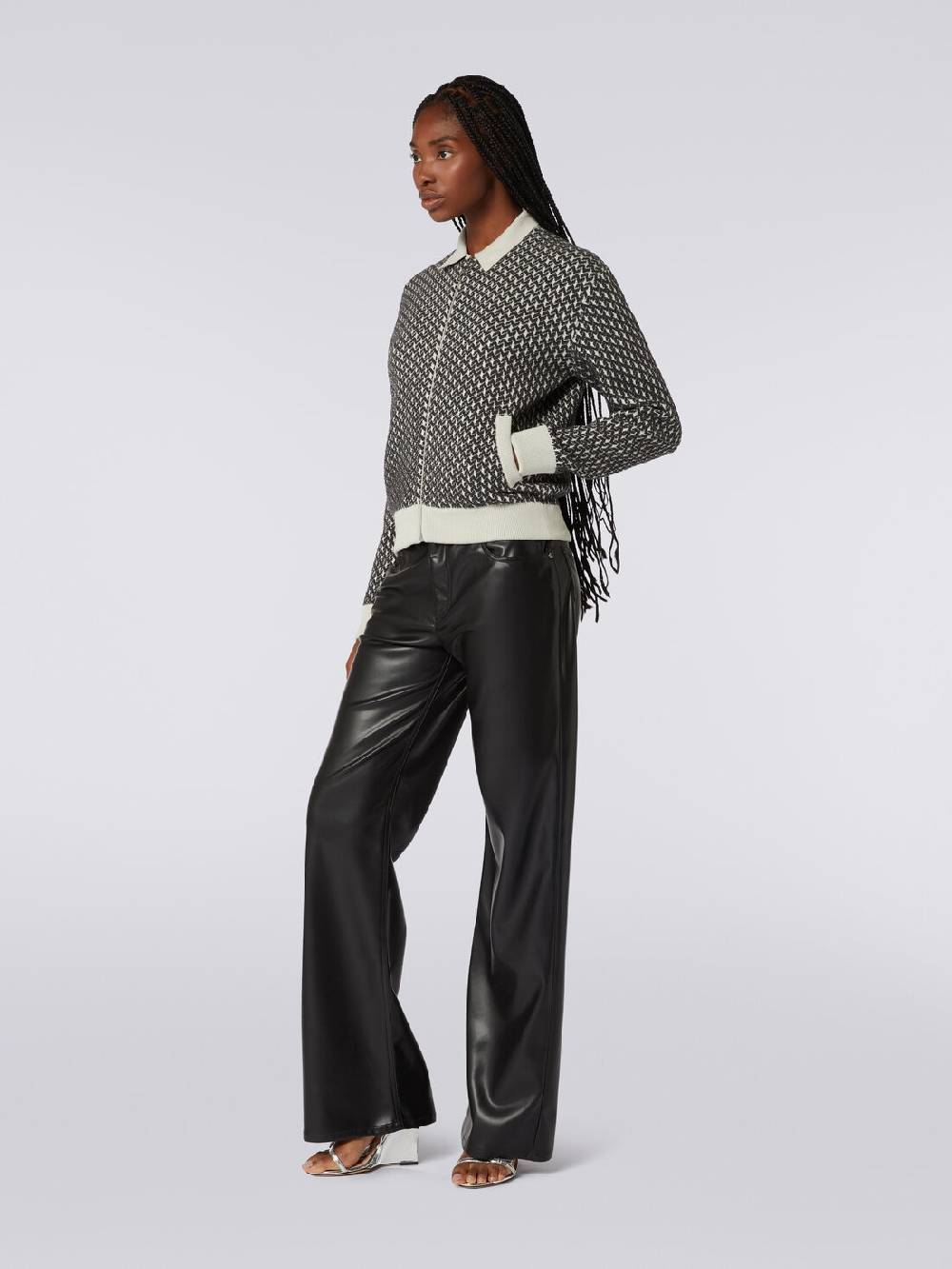 Missoni Bomber in cotone e nylon con zip Saldi