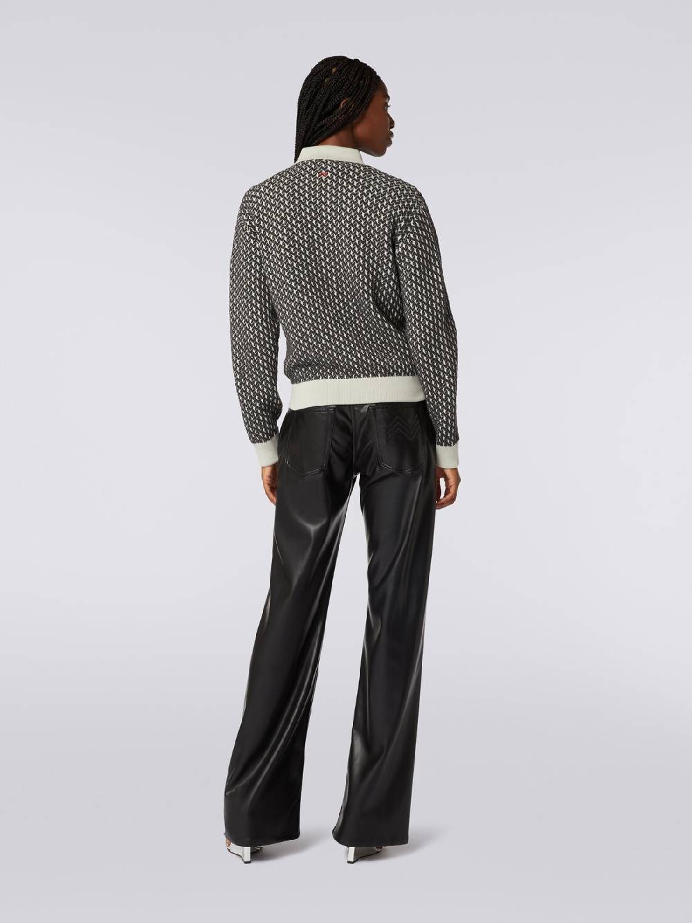 Missoni Bomber in cotone e nylon con zip Saldi