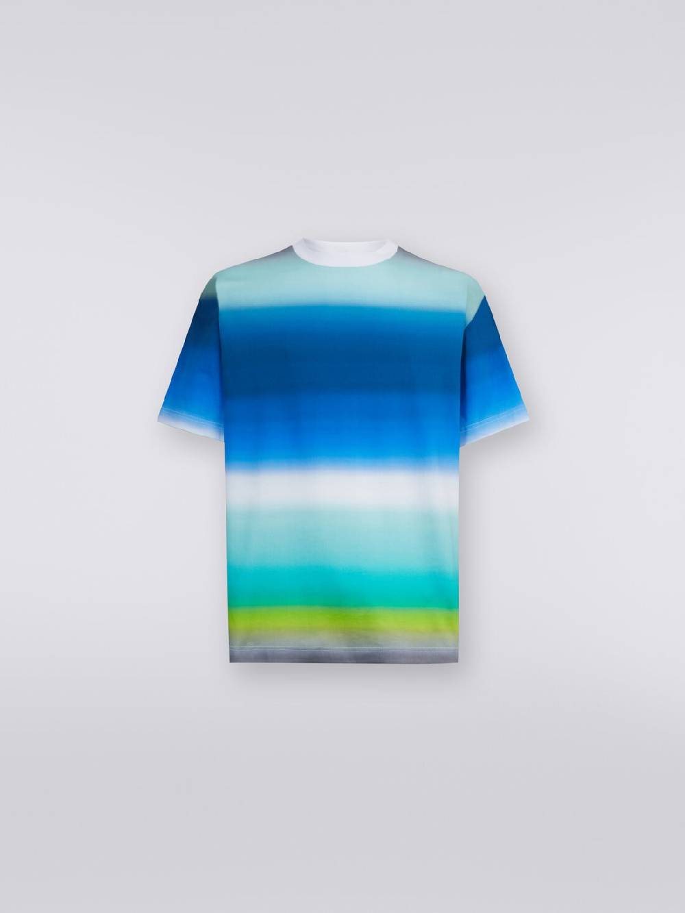 Missoni T-shirt oversize in cotone con stampa dégradé Saldi Di Fabbrica