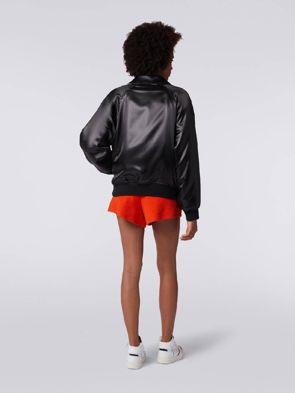 Missoni Bomber reversibile in raso e in maglia con lurex 2025
