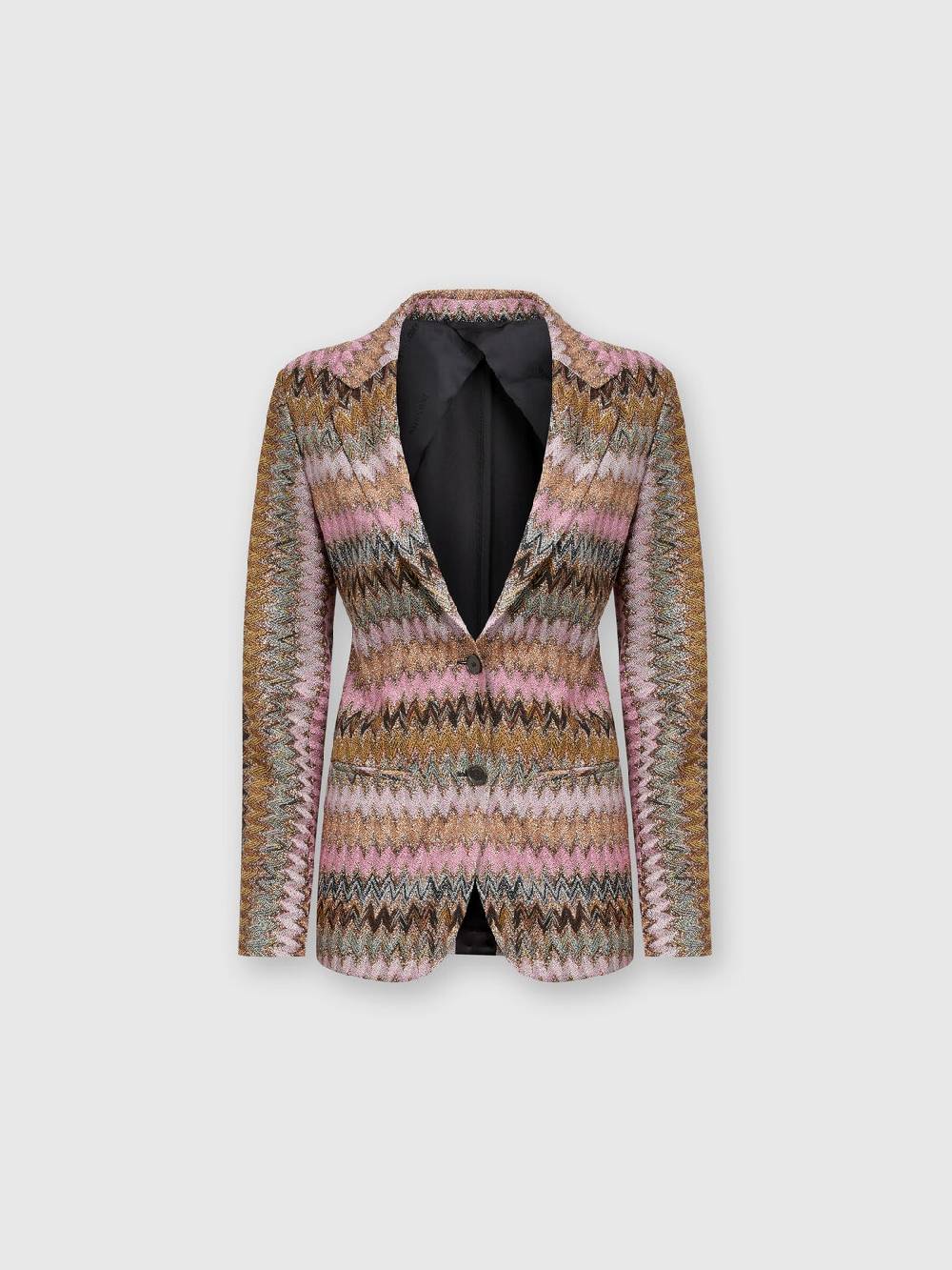 Missoni Blazer in maglia di viscosa chevron lamé Affare Del Giorno