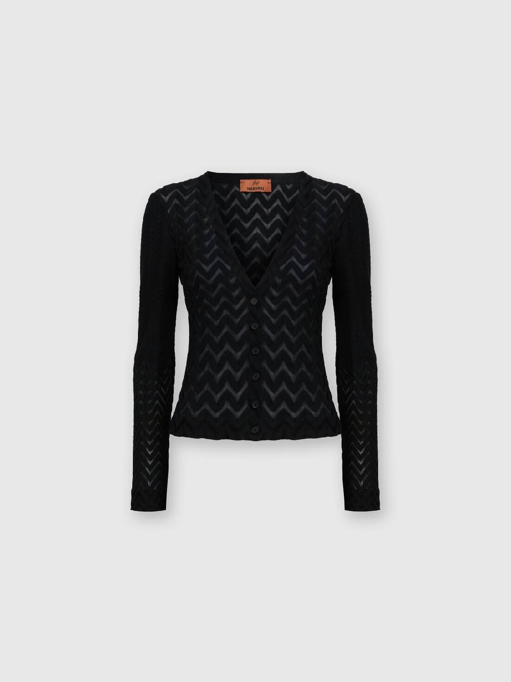 Missoni Cardigan chevron effetto vedo non vedo Sottocosto