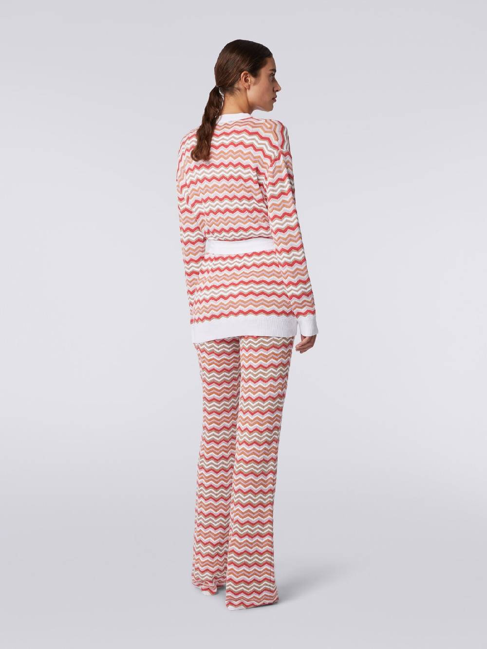 Missoni Cardigan in maglia di cotone e viscosa zig zag Offerta