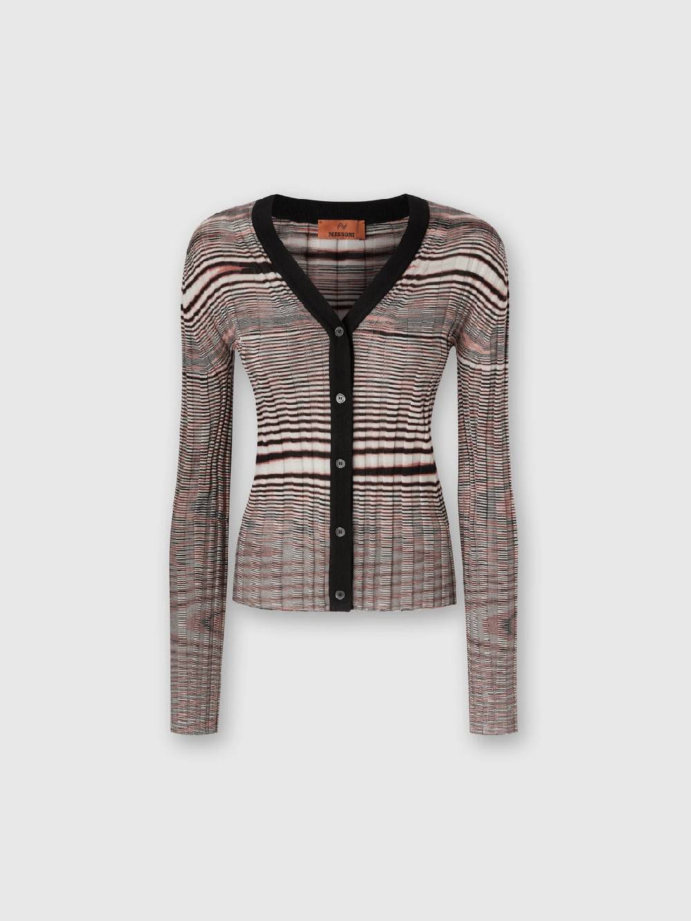 Missoni Cardigan a costine in cashmere e seta fiammata Novità