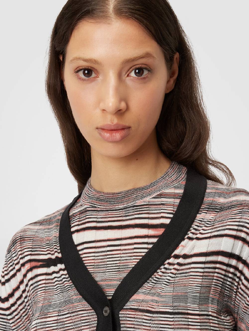 Missoni Cardigan a costine in cashmere e seta fiammata Novità