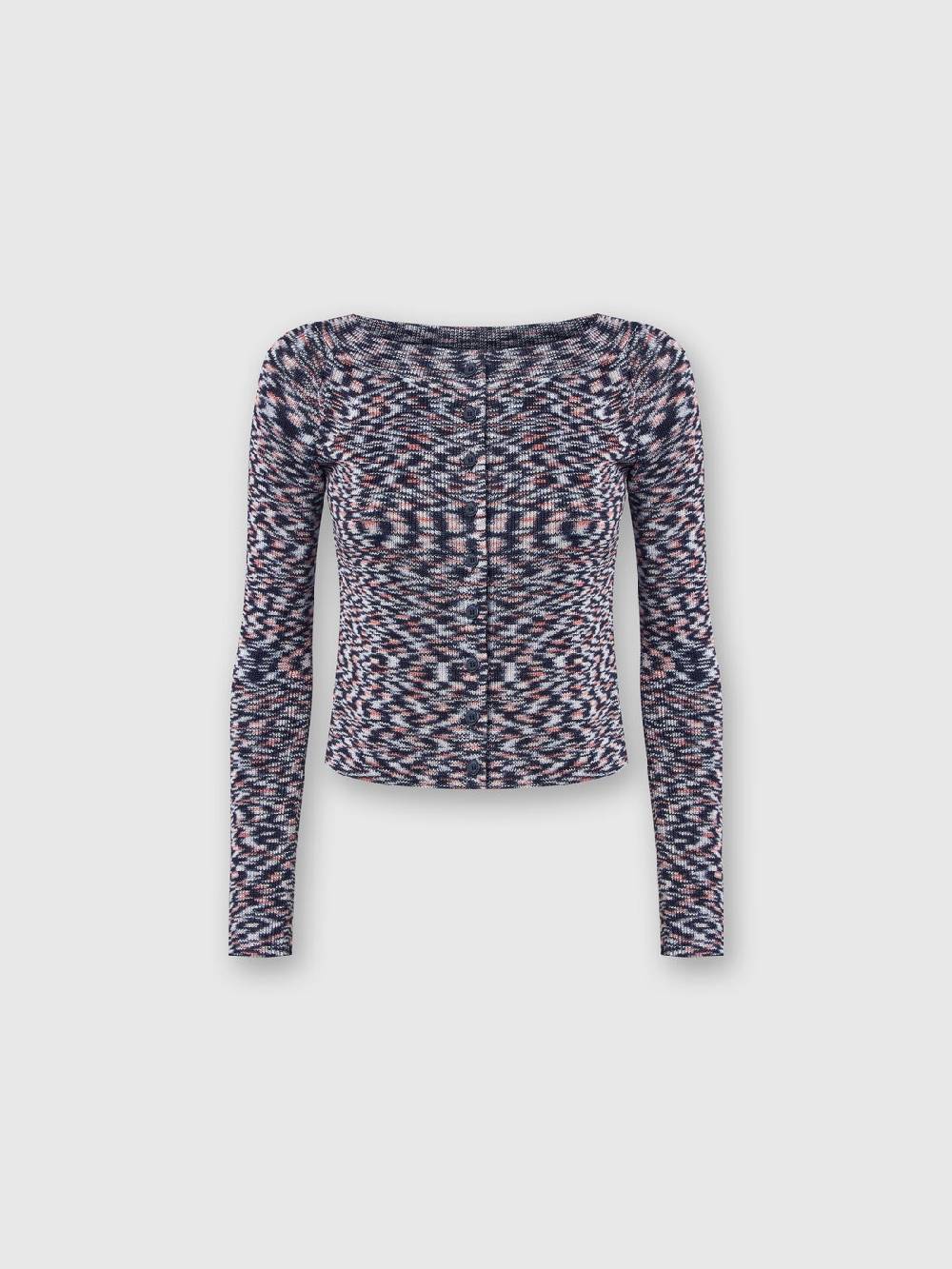Missoni Cardigan corto in misto viscosa fiammata Outlet
