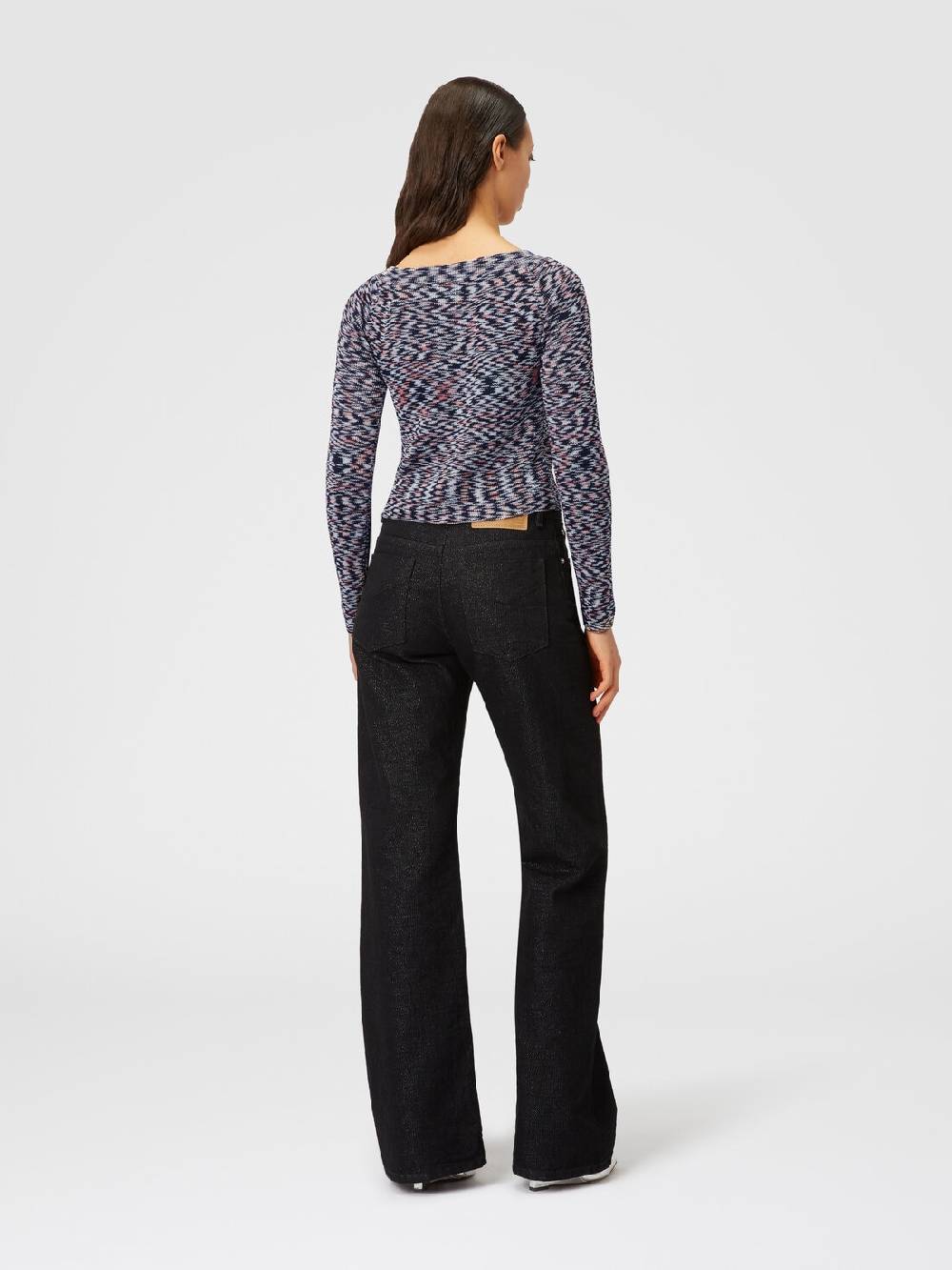 Missoni Cardigan corto in misto viscosa fiammata Outlet
