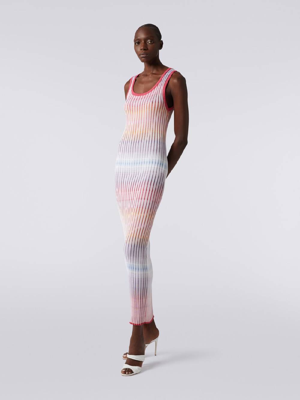 Missoni Abito lungo in viscosa a coste Italia