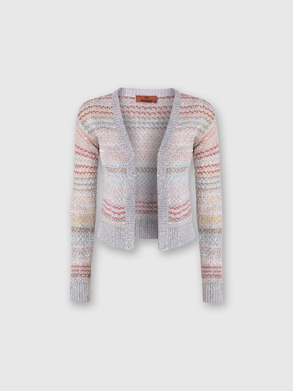 Missoni Cardigan corto in maglia a rete con paillettes Flash Sale