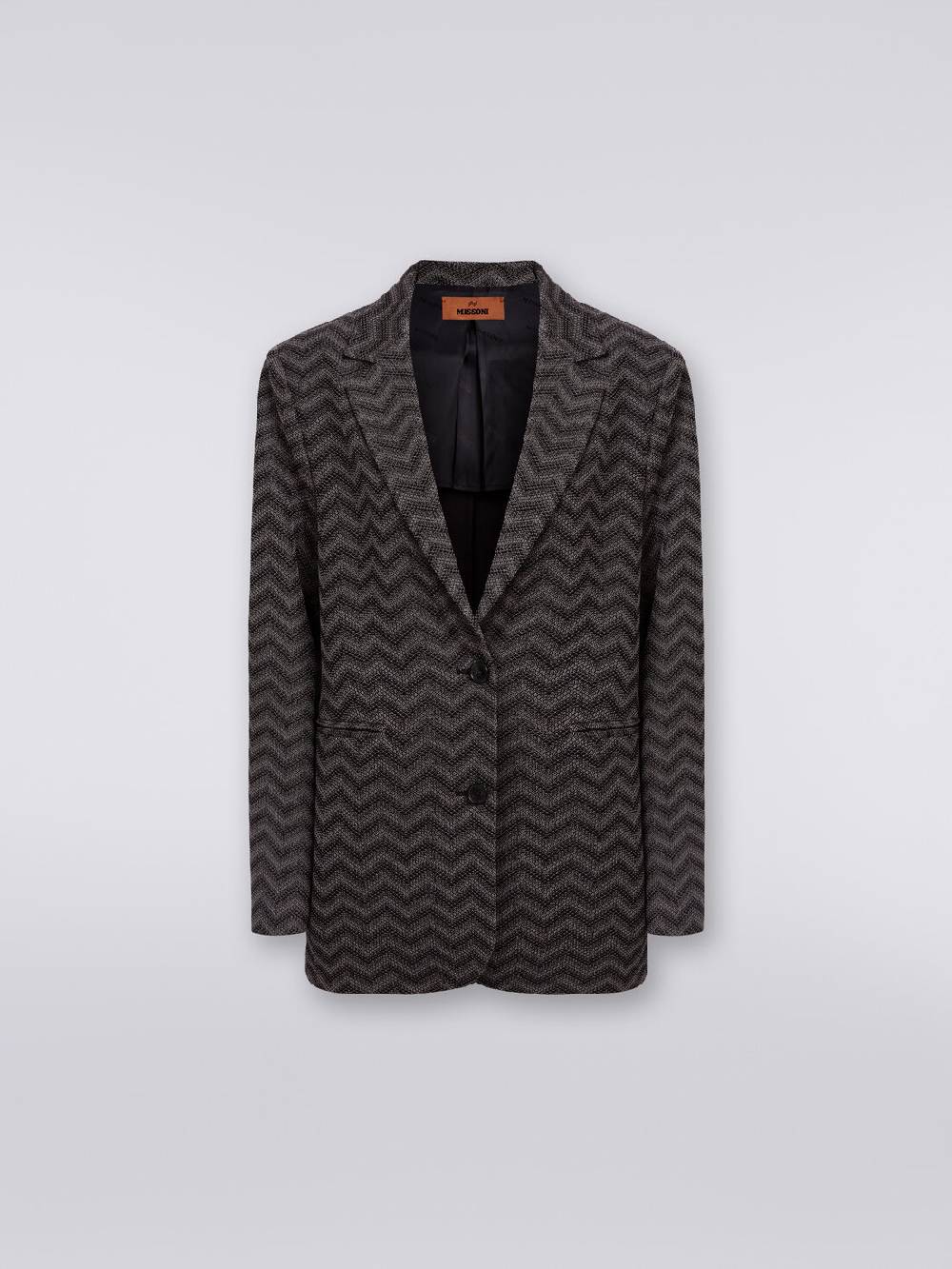 Missoni Blazer monopetto in cotone chevron Online